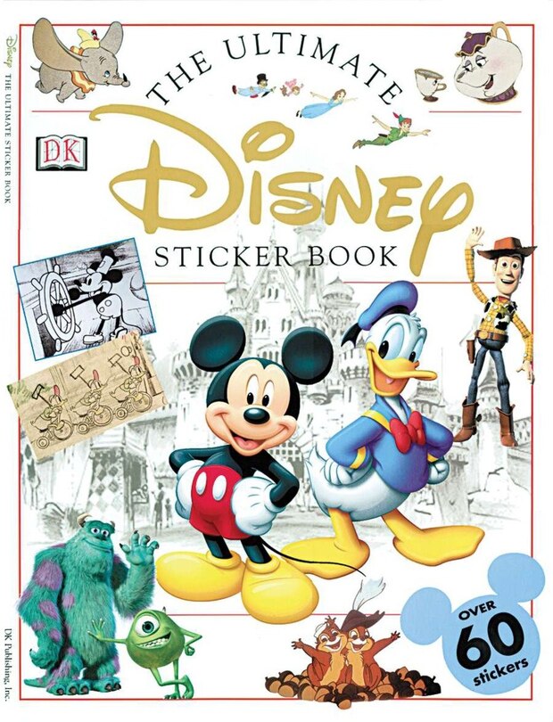 Couverture_Ultimate Sticker Book: Disney
