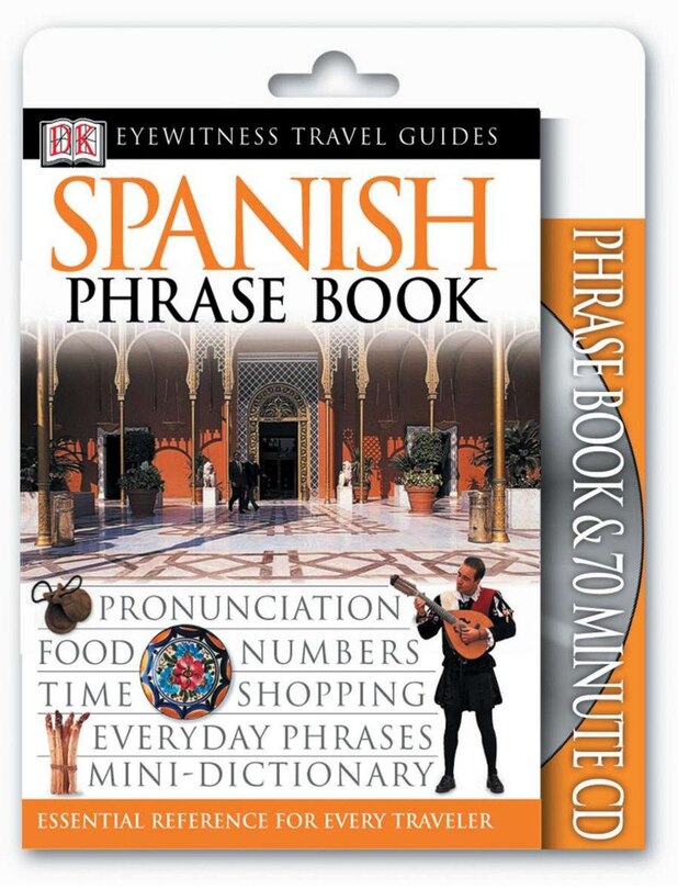 Couverture_Eyewitness Travel Guides: Spanish Phrase Book & Cd
