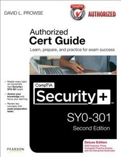 Couverture_Comptia Security+ Sy0-301 Cert Guide, Deluxe Edition