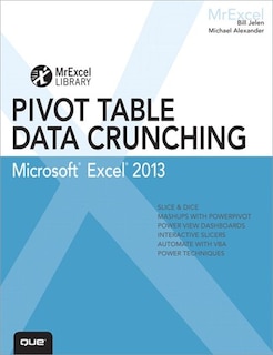 Couverture_Excel 2013 Pivot Table Data Crunching