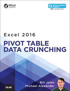 Couverture_Excel 2016 Pivot Table Data Crunching