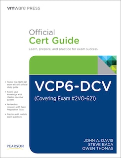 Front cover_Vcp6-dcv Official Cert Guide (exam #2v0-621)