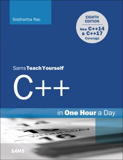 Front cover_C++ In One Hour A Day, Sams Teach Yourself