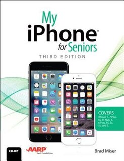 Front cover_My Iphone For Seniors (covers Iphone 7/7 Plus And Other Models Running Ios 10)