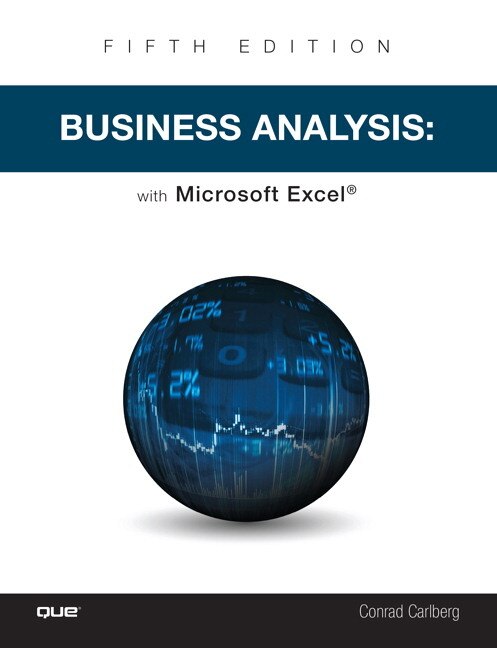 Front cover_Business Analysis With Microsoft Excel