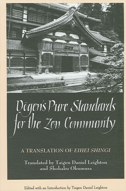 Front cover_D?gen's Pure Standards for the Zen Community