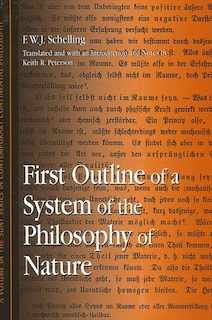 Couverture_First Outline of a System of the Philosophy of Nature