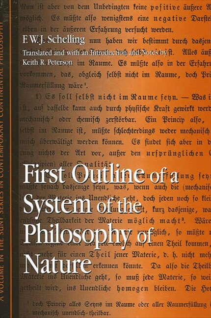 Couverture_First Outline of a System of the Philosophy of Nature