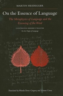 Front cover_On the Essence of Language