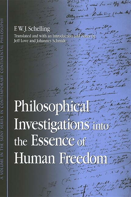 Couverture_Philosophical Investigations Into The Essence Of Human Freedom