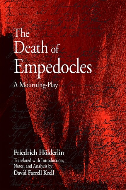 Front cover_The Death of Empedocles