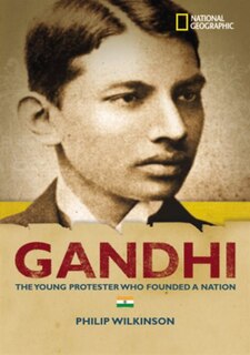 Front cover_World History Biographies: Gandhi