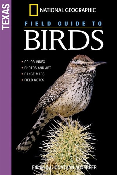 Couverture_National Geographic Field Guide to Birds: Texas