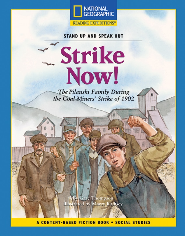Couverture_Content-Based Chapter Books Fiction (Social Studies: Stand Up and Speak Out): Strike Now!