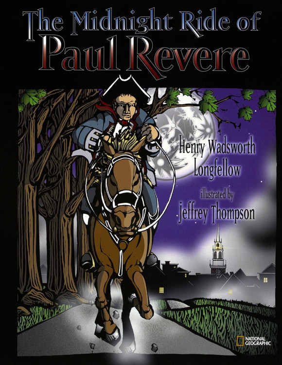 Front cover_The Midnight Ride of Paul Revere