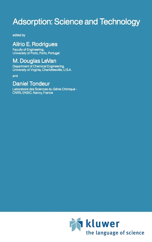 Couverture_Adsorption: Science and Technology