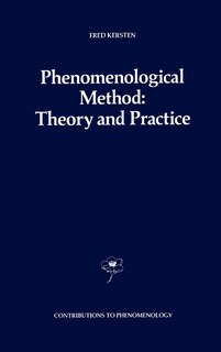 Front cover_Phenomenological Method: Theory and Practice