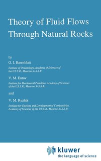 Couverture_Theory of Fluid Flows Through Natural Rocks
