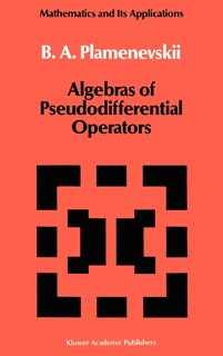 Couverture_Algebras of Pseudodifferential Operators