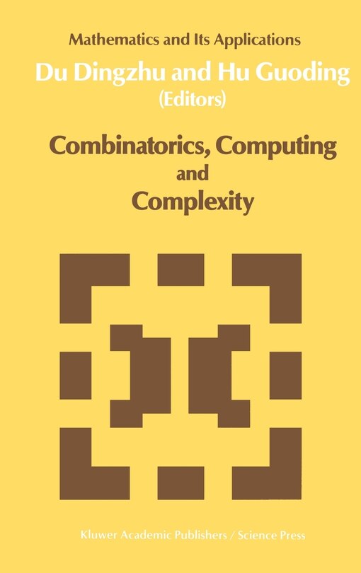 Front cover_Combinatorics, Computing And Complexity