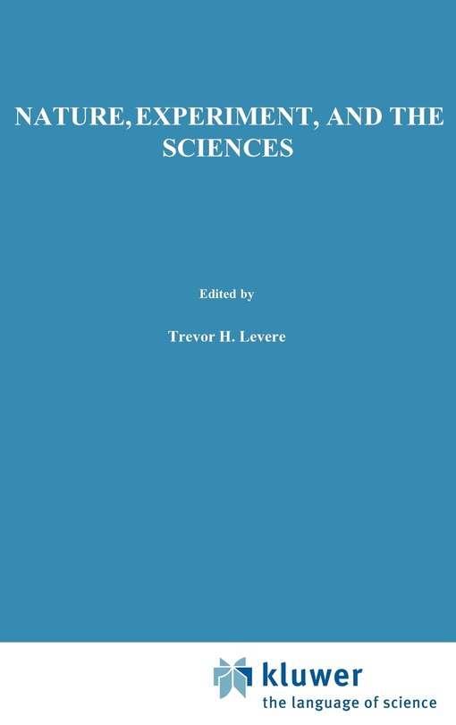 Front cover_Nature, Experiment, and the Sciences