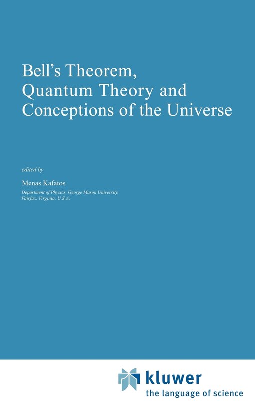 Front cover_Bell's Theorem, Quantum Theory and Conceptions of the Universe