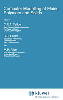 Front cover_Computer Modelling of Fluids Polymers and Solids