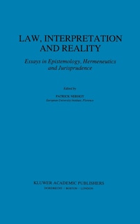 Front cover_Law, Interpretation and Reality