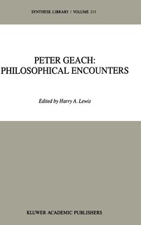 Couverture_Peter Geach: Philosophical Encounters