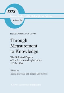Front cover_Through Measurement to Knowledge