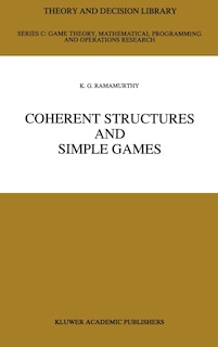 Couverture_Coherent Structures and Simple Games