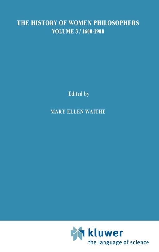 Front cover_A History of Women Philosophers