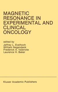 Couverture_Magnetic Resonance in Experimental and Clinical Oncology