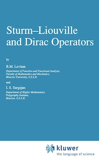 Front cover_Sturm--Liouville and Dirac Operators