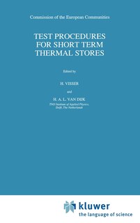 Front cover_Test Procedures for Short Term Thermal Stores