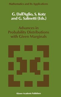 Front cover_Advances in Probability Distributions with Given Marginals