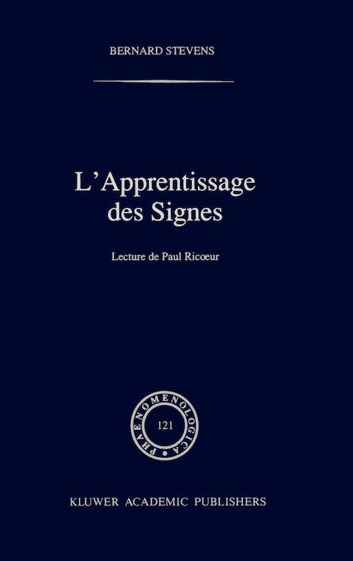 Couverture_L'apprentissage des signes