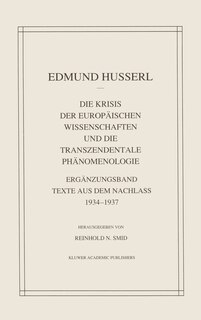Front cover_Die Krisis Der Europäischen Wissenschaften Und Die Transzendentale Phänomenologie