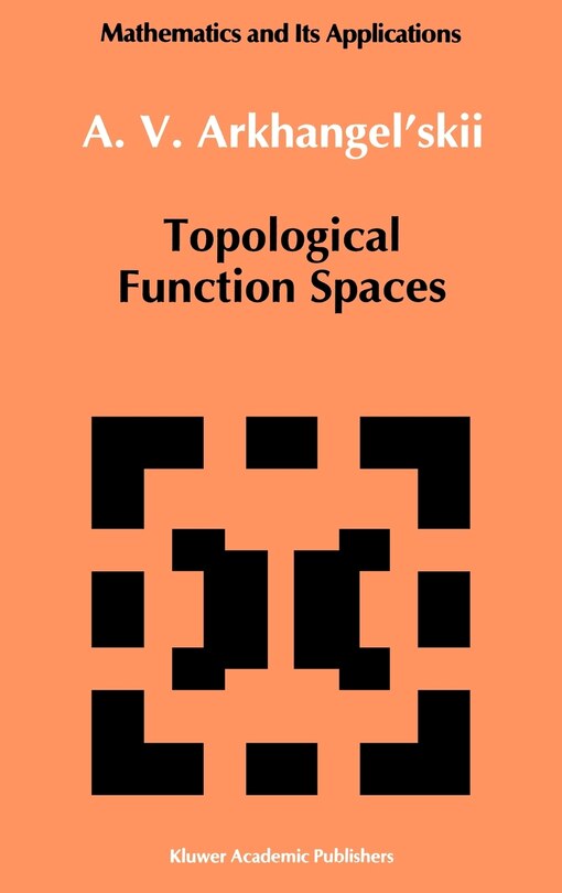 Front cover_Topological Function Spaces