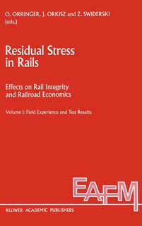 Front cover_Residual Stress in Rails