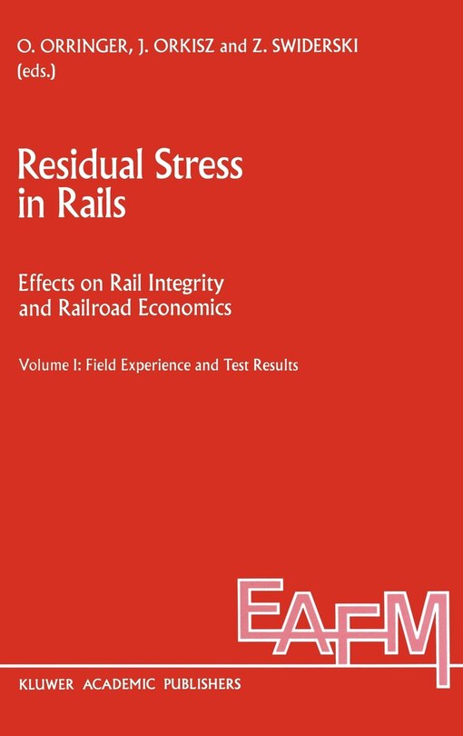 Front cover_Residual Stress in Rails