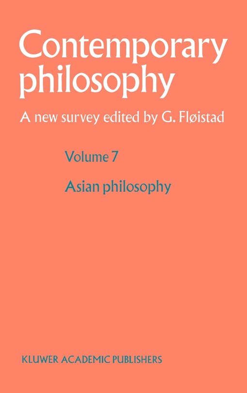 Couverture_Philosophie asiatique/Asian philosophy