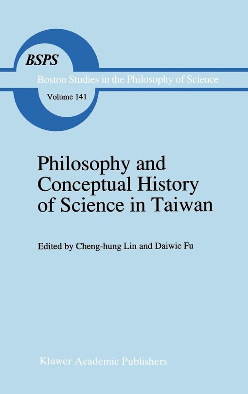 Front cover_Philosophy and Conceptual History of Science in Taiwan