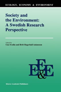 Front cover_Society and the Environment: A Swedish Research Perspective