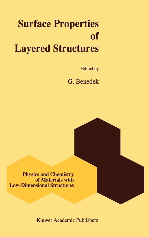 Front cover_Surface Properties of Layered Structures