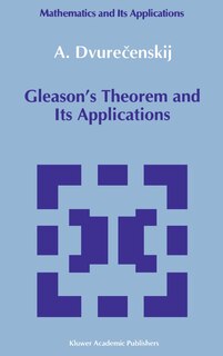 Front cover_Gleason's Theorem and Its Applications