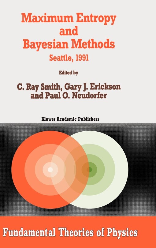 Front cover_Maximum Entropy and Bayesian Methods