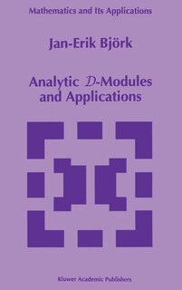 Front cover_Analytic D-Modules and Applications