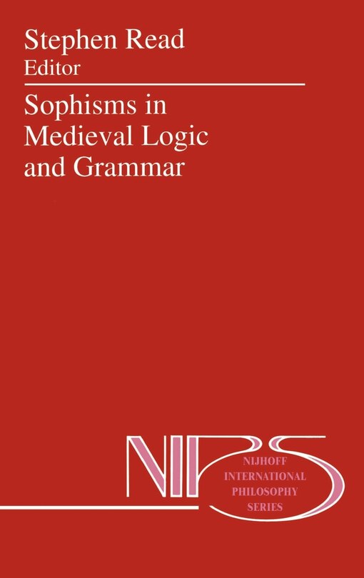 Couverture_Sophisms in Medieval Logic and Grammar