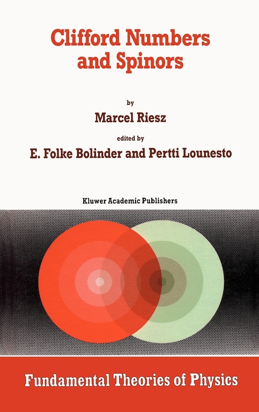 Front cover_Clifford Numbers and Spinors